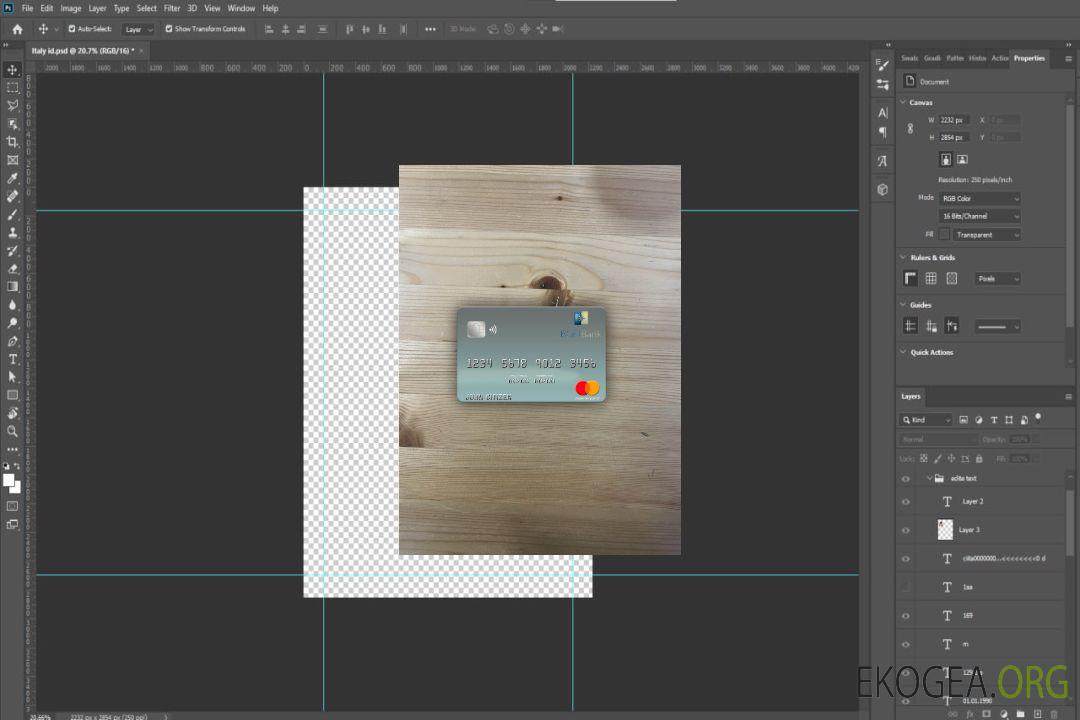 recto photolook mastercard de la Banque BGFI Gabon template recto photolook mastercard de la Banque BGFI Gabon template